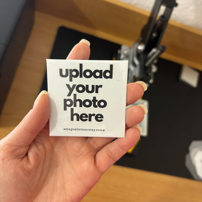 Family Photos Personalized Fridge Magnets 2.5x2.5in Perfect gift for any ocassions! Free Delivery!